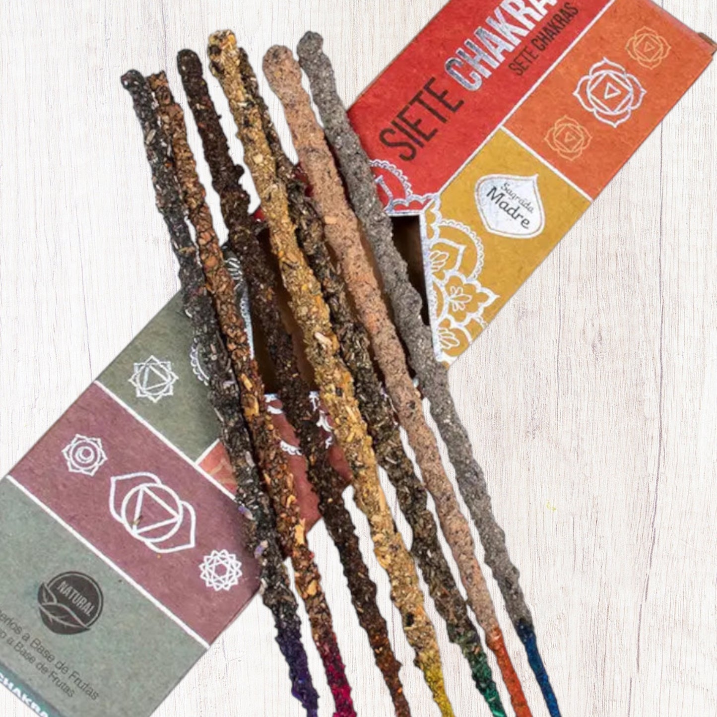 Sagrada Madra Seven Chakra Incense Sticks