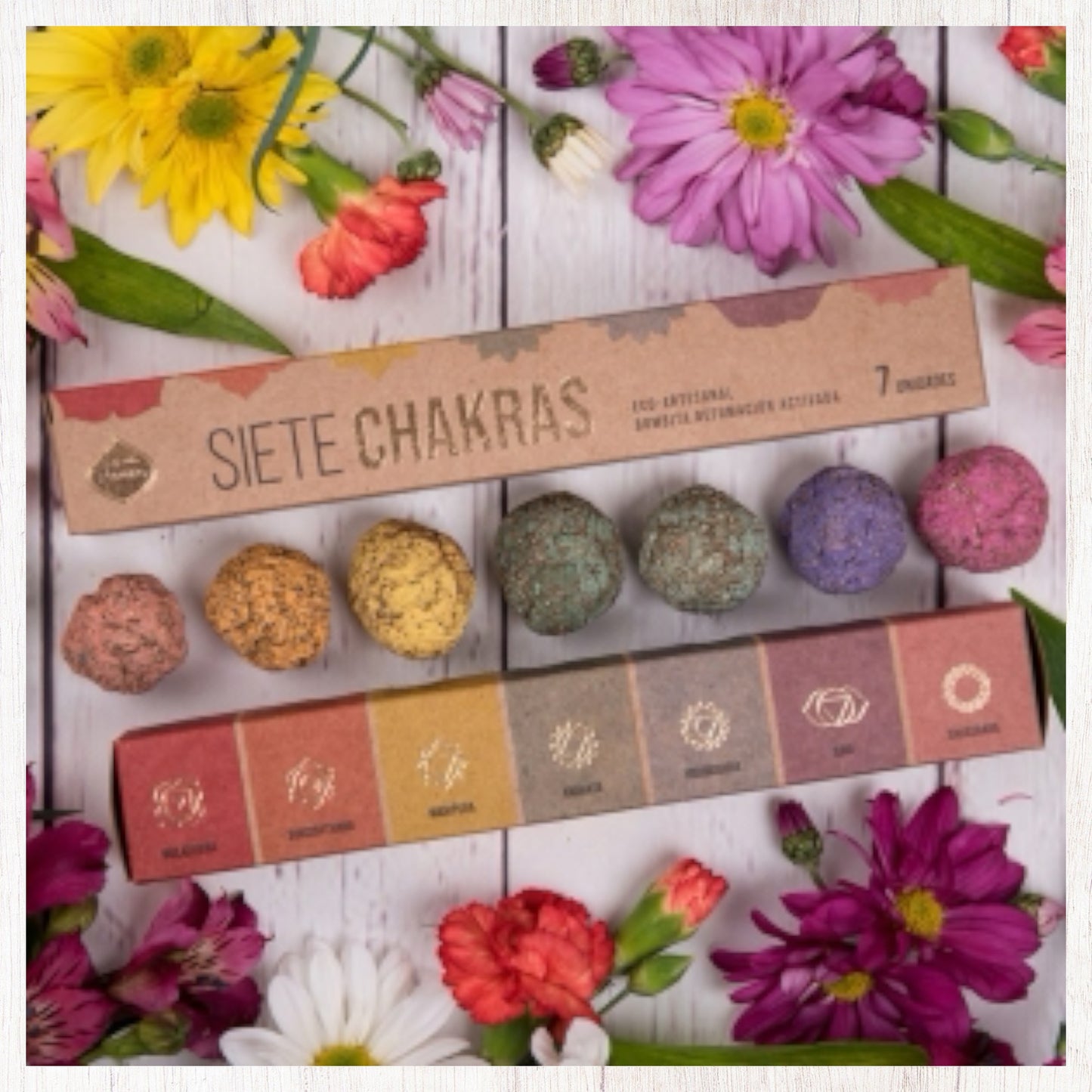 Sagrada Madra Seven Chakra Incense Smudge Bombs