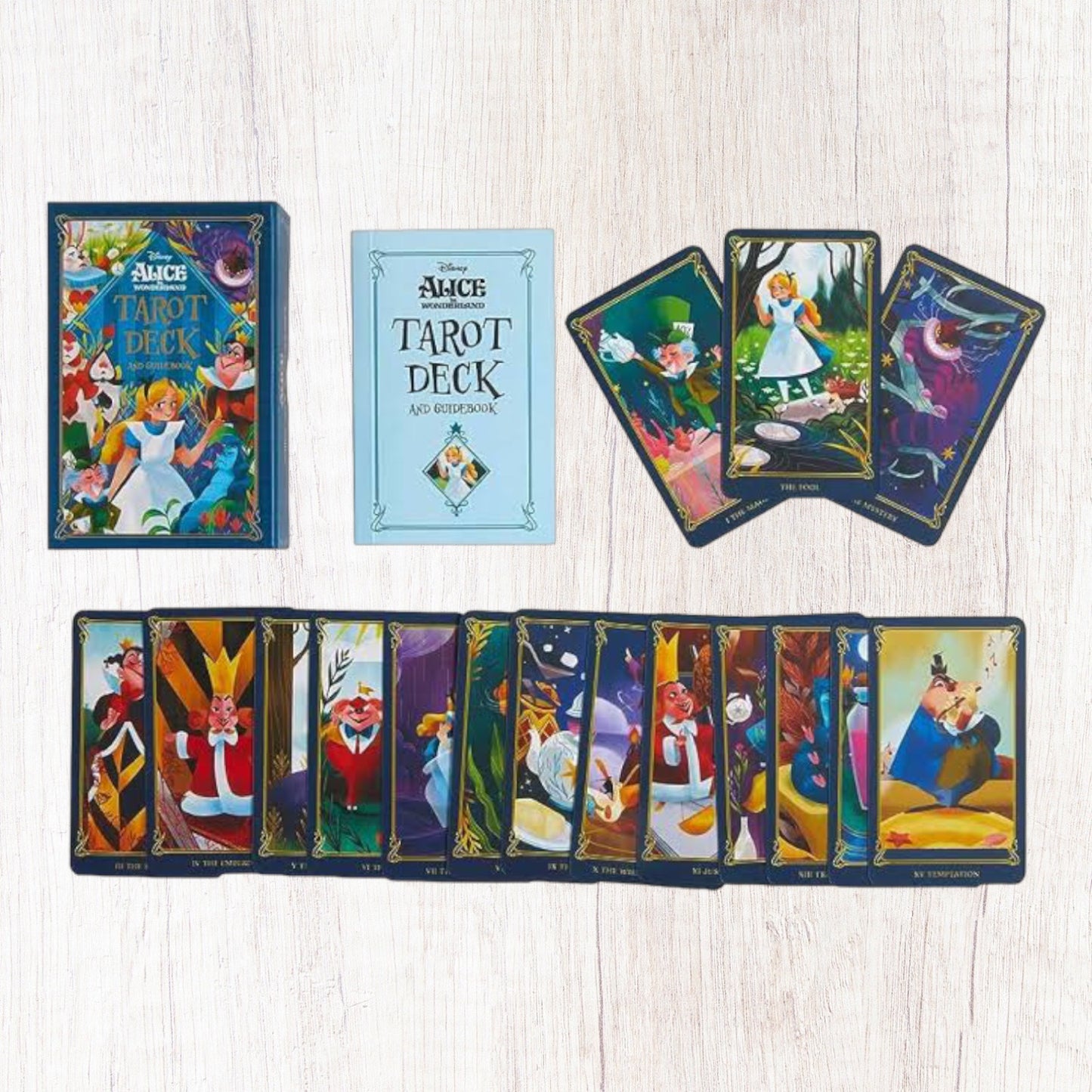 Alice In Wonderland Tarot Deck & Guidebook Official Deck