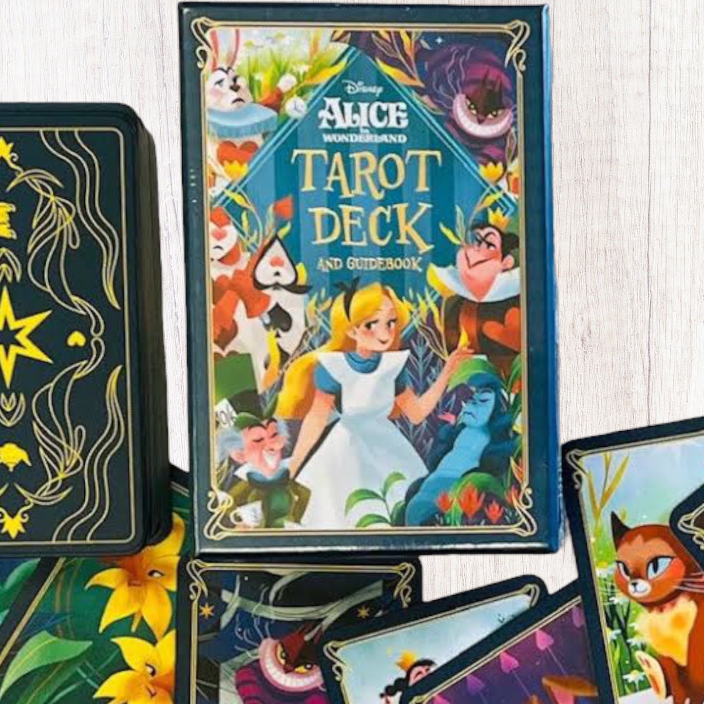 Alice In Wonderland Tarot Deck & Guidebook Official Deck