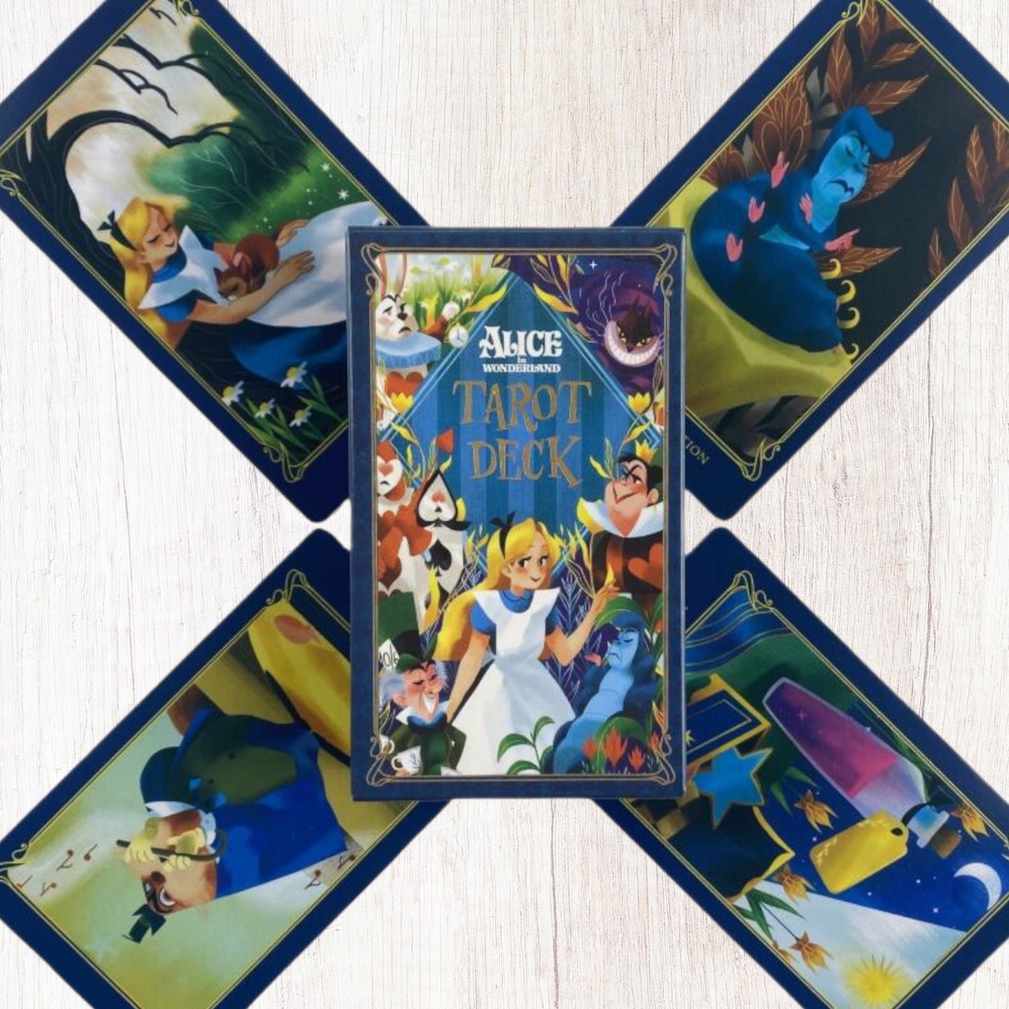 Alice In Wonderland Tarot Deck & Guidebook Official Deck