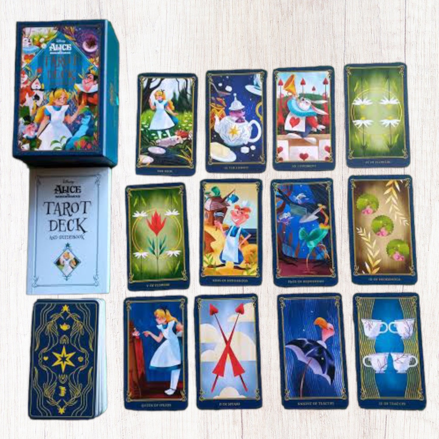 Alice In Wonderland Tarot Deck & Guidebook Official Deck