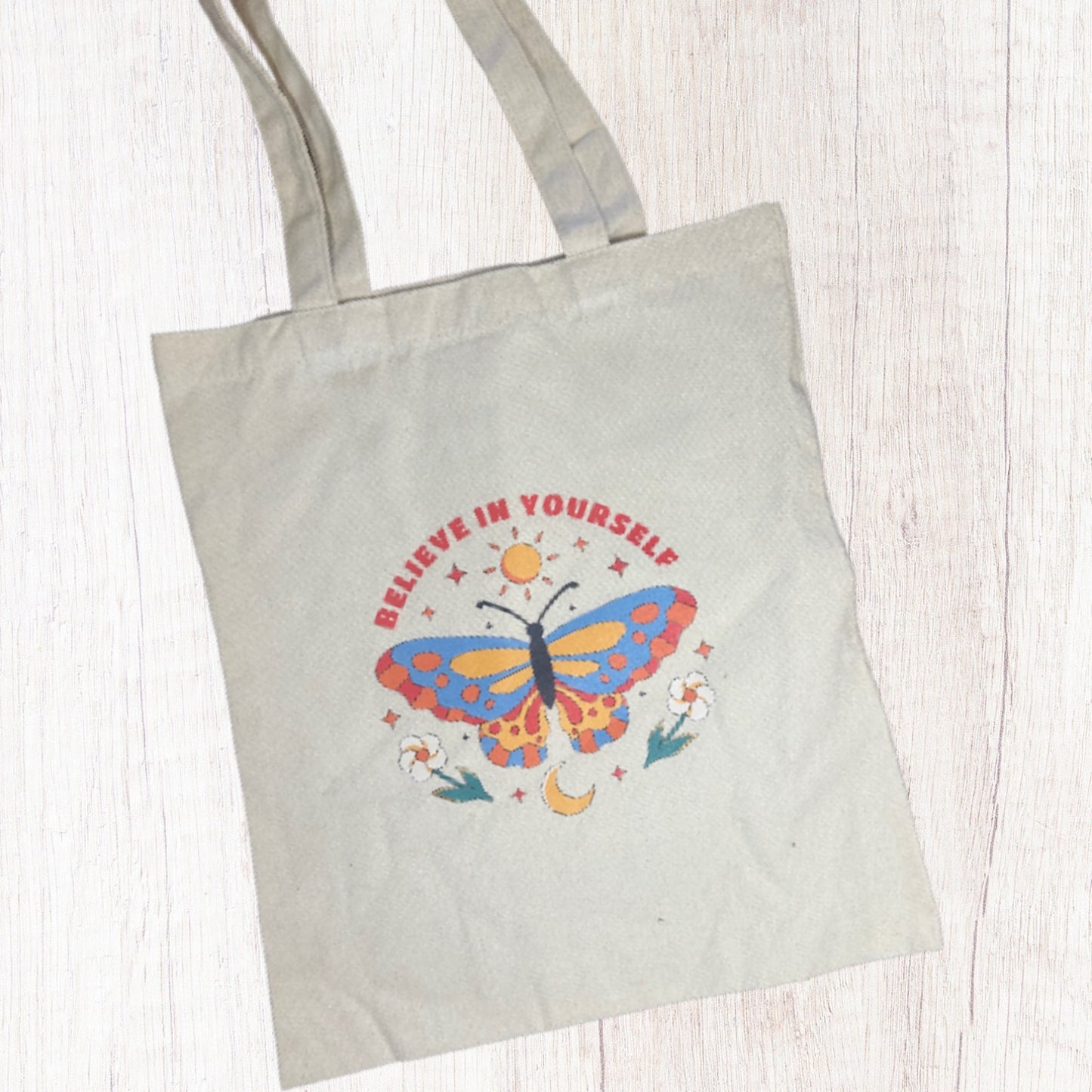 Shopper Tote: Believe In Yourself