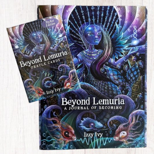 Beyond Lemuria Oracle Deck & Journal Pack