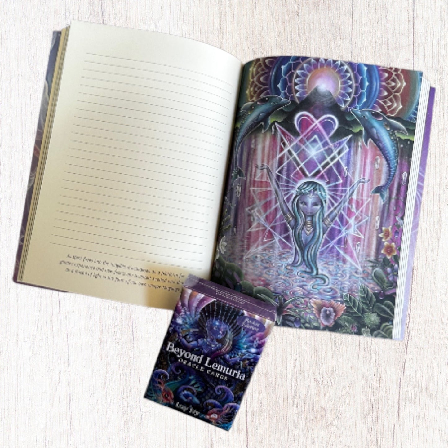 Beyond Lemuria Oracle Deck & Journal Pack