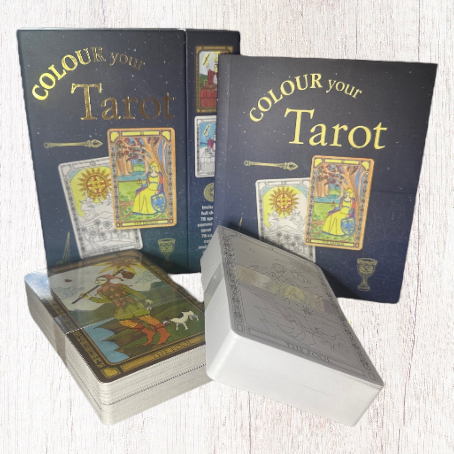 Colour Your Tarot Deck & Guidebook