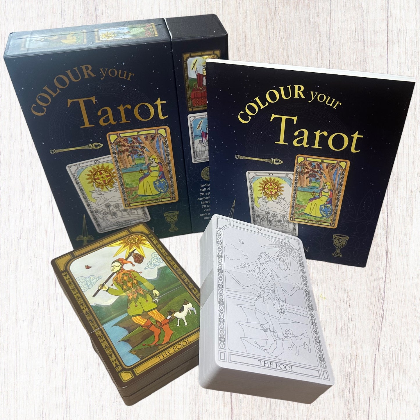 Colour Your Tarot Deck & Guidebook