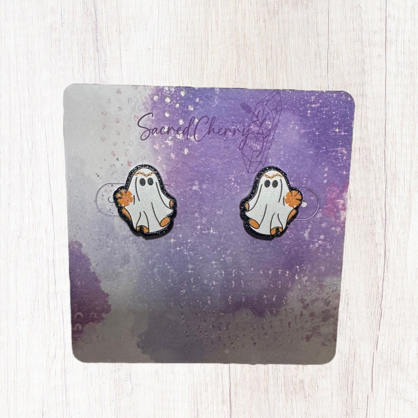 Halloween Ghost Stud Earrings