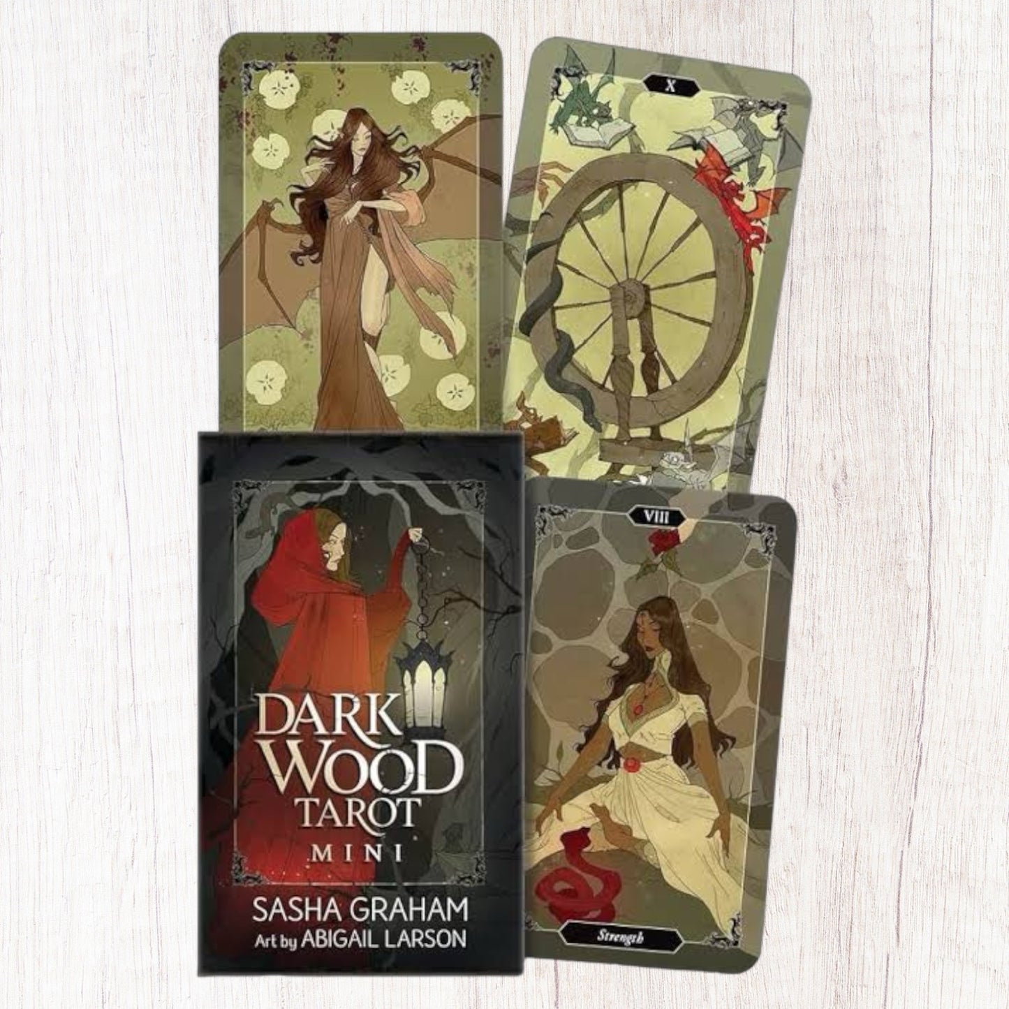 Dark Wood Tarot Mini Deck