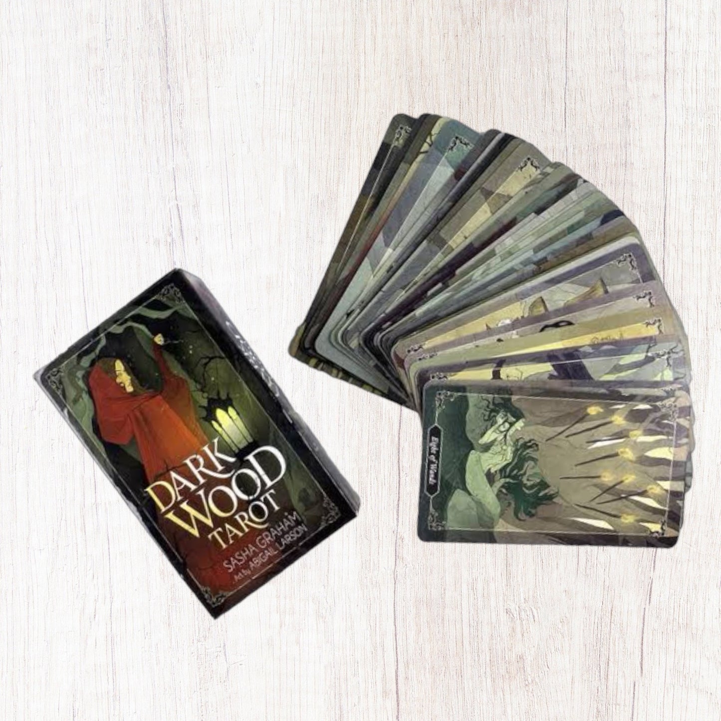 Dark Wood Tarot Mini Deck