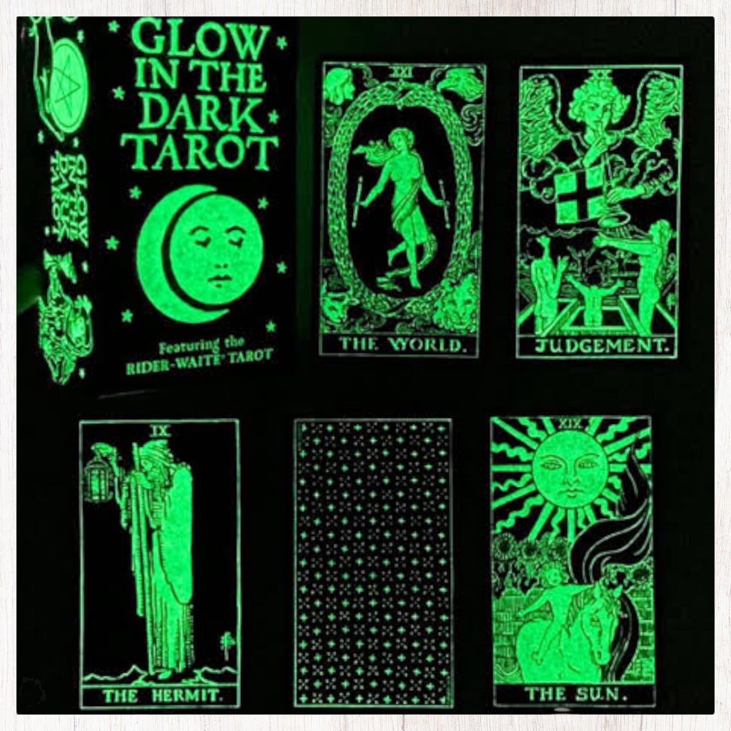 Glow In The Dark Tarot Deck