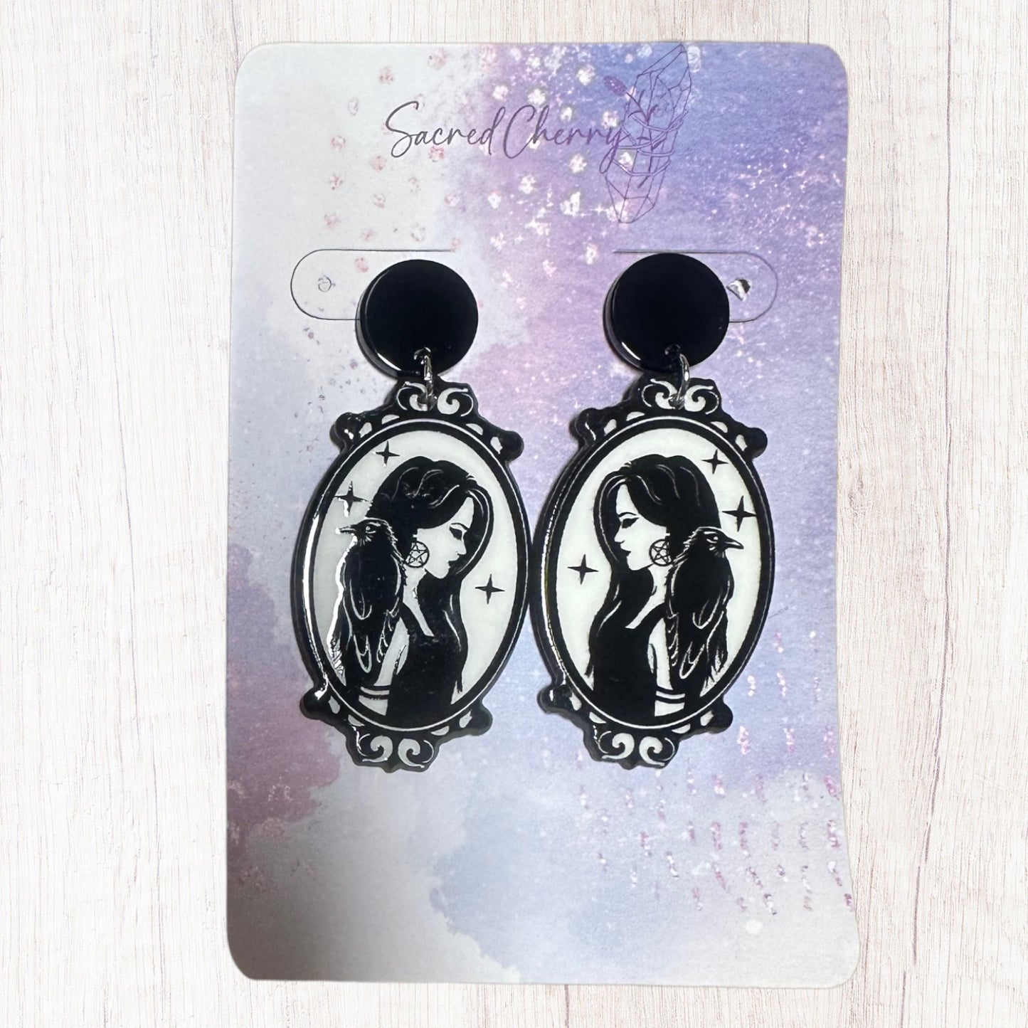 Goddess Morrigan Earrings