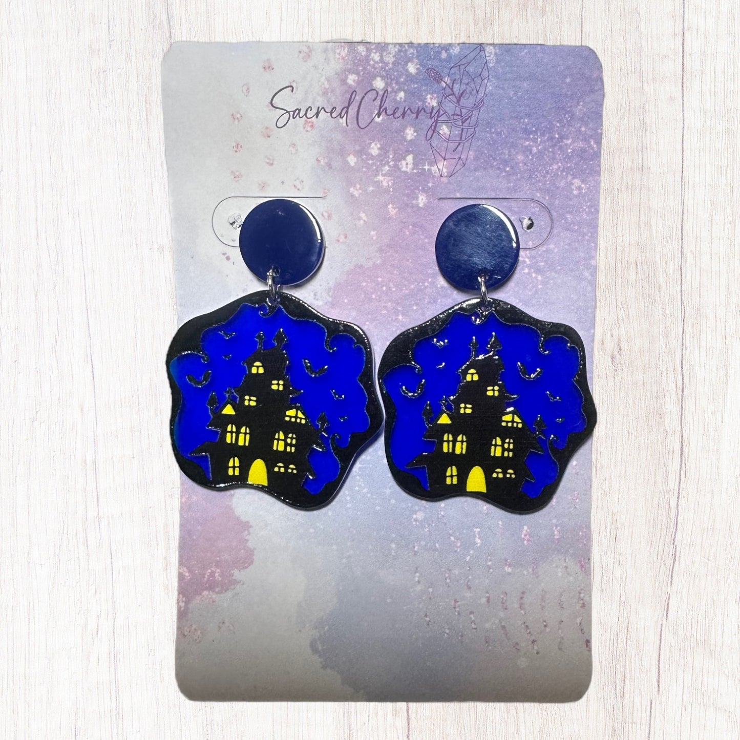 Halloween Haunted Mansion Earrings