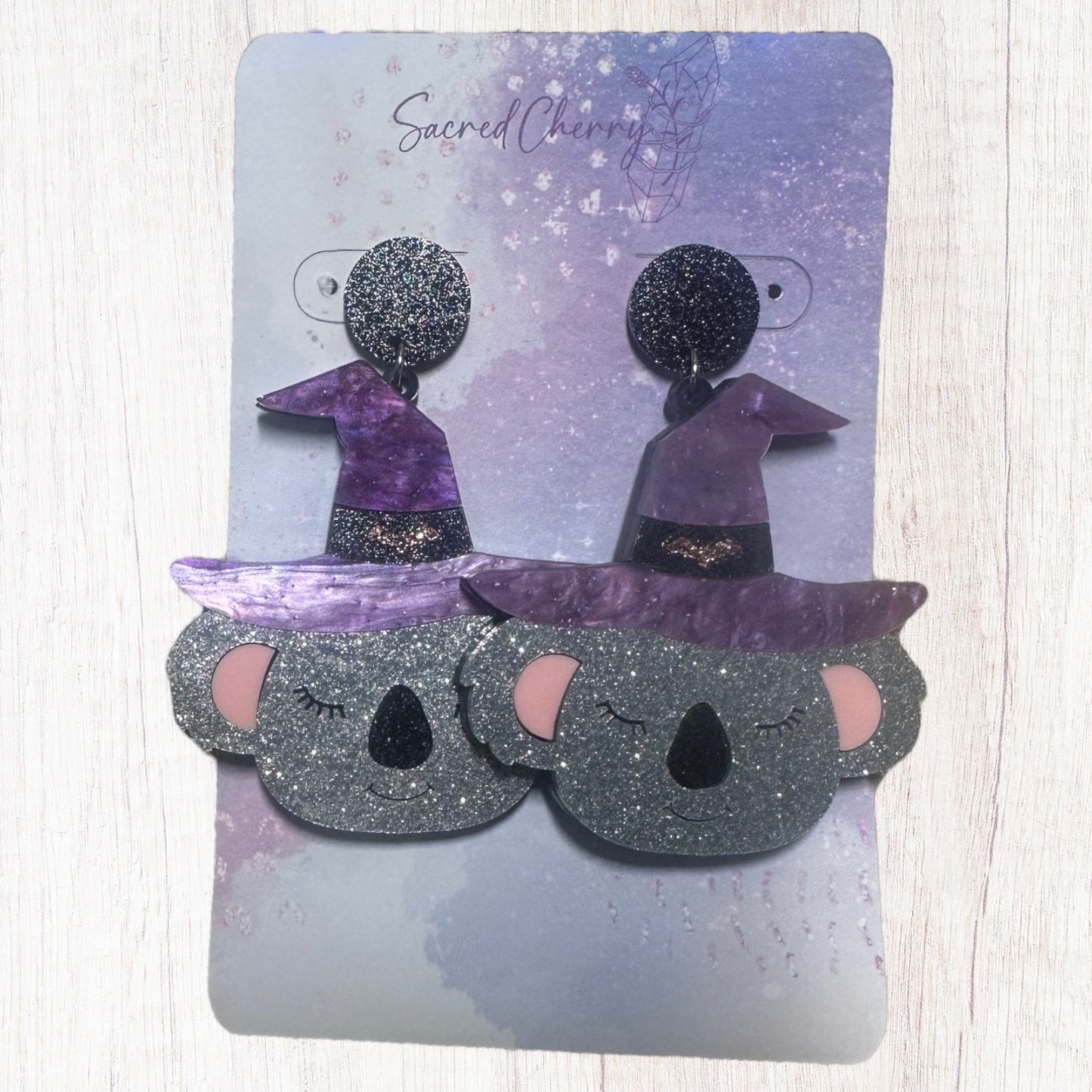 Koala Witch Earrings