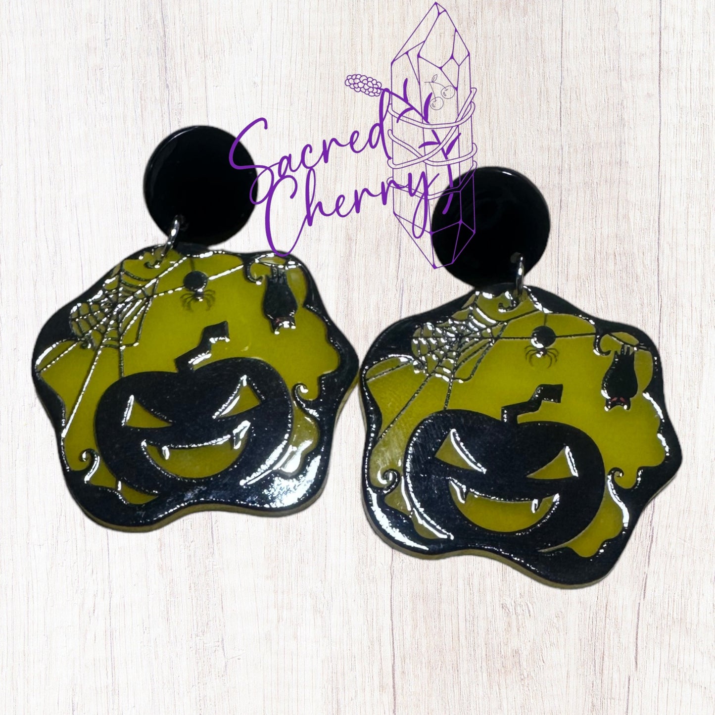 Halloween Pumpkin Earrings