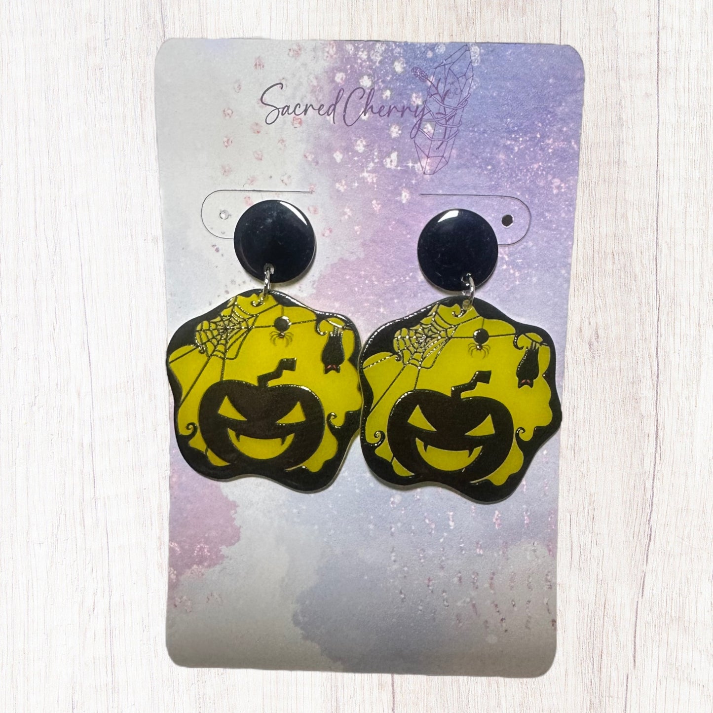 Halloween Pumpkin Earrings