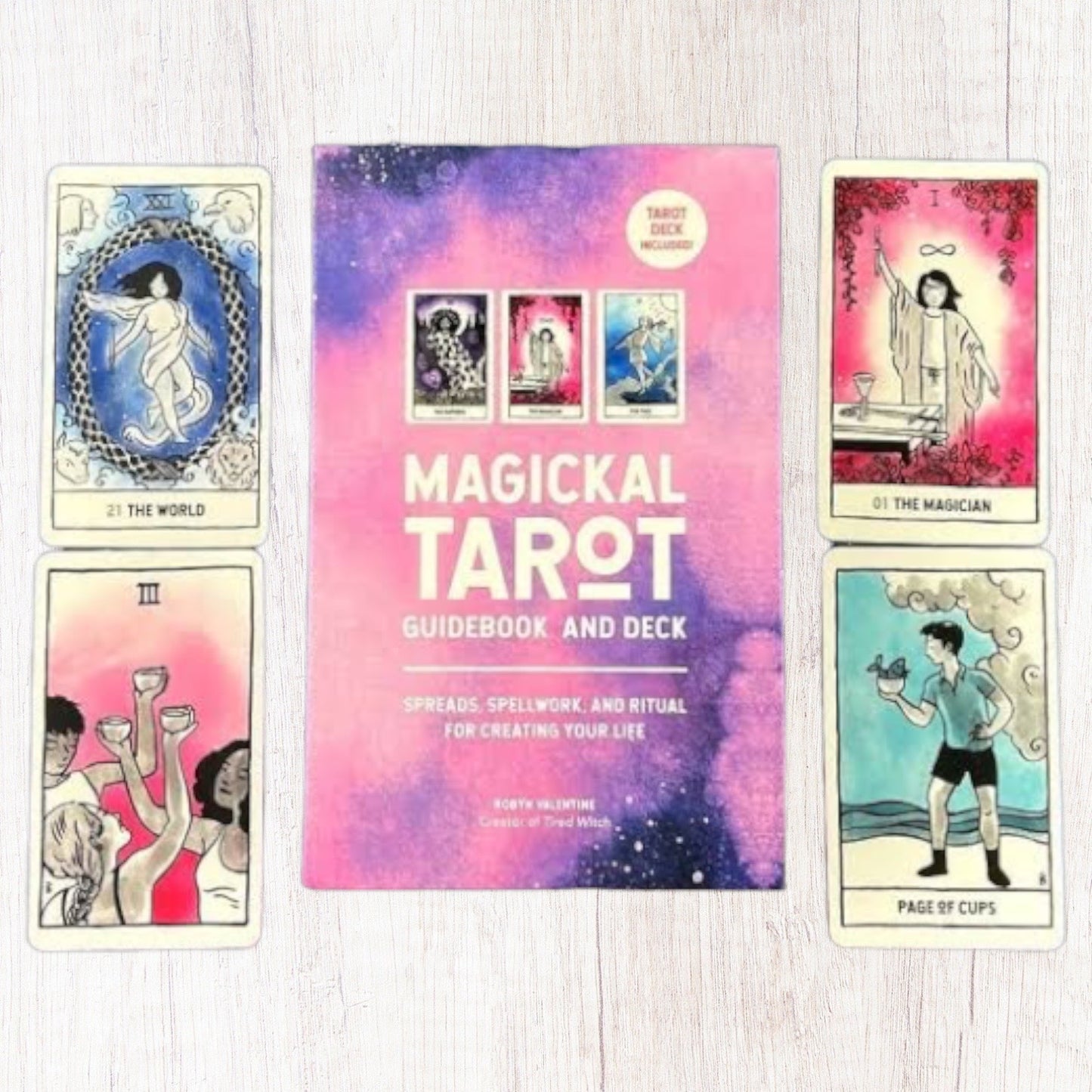 Magickal Tarot Guidebook & Deck