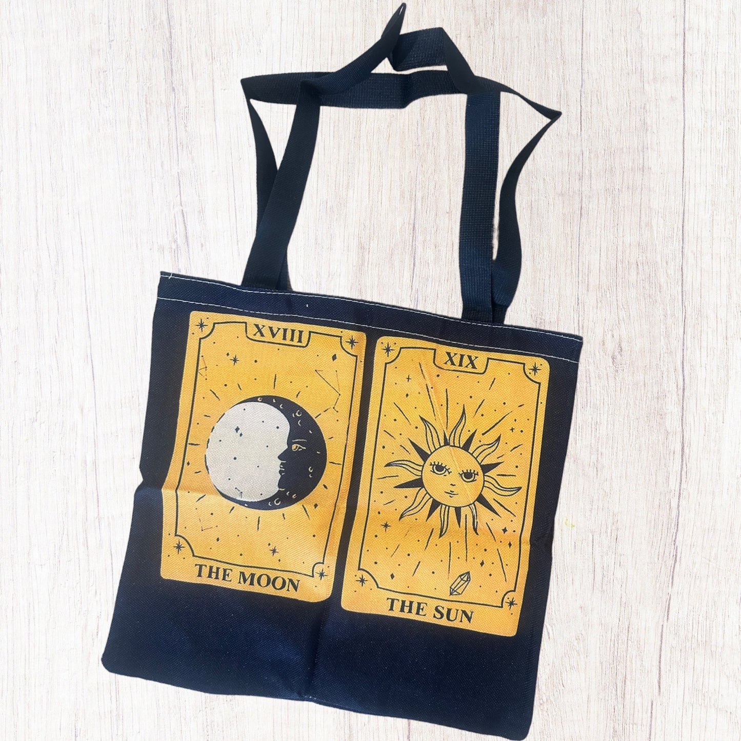 Tarot Shopper Tote: The Moon & The Sun