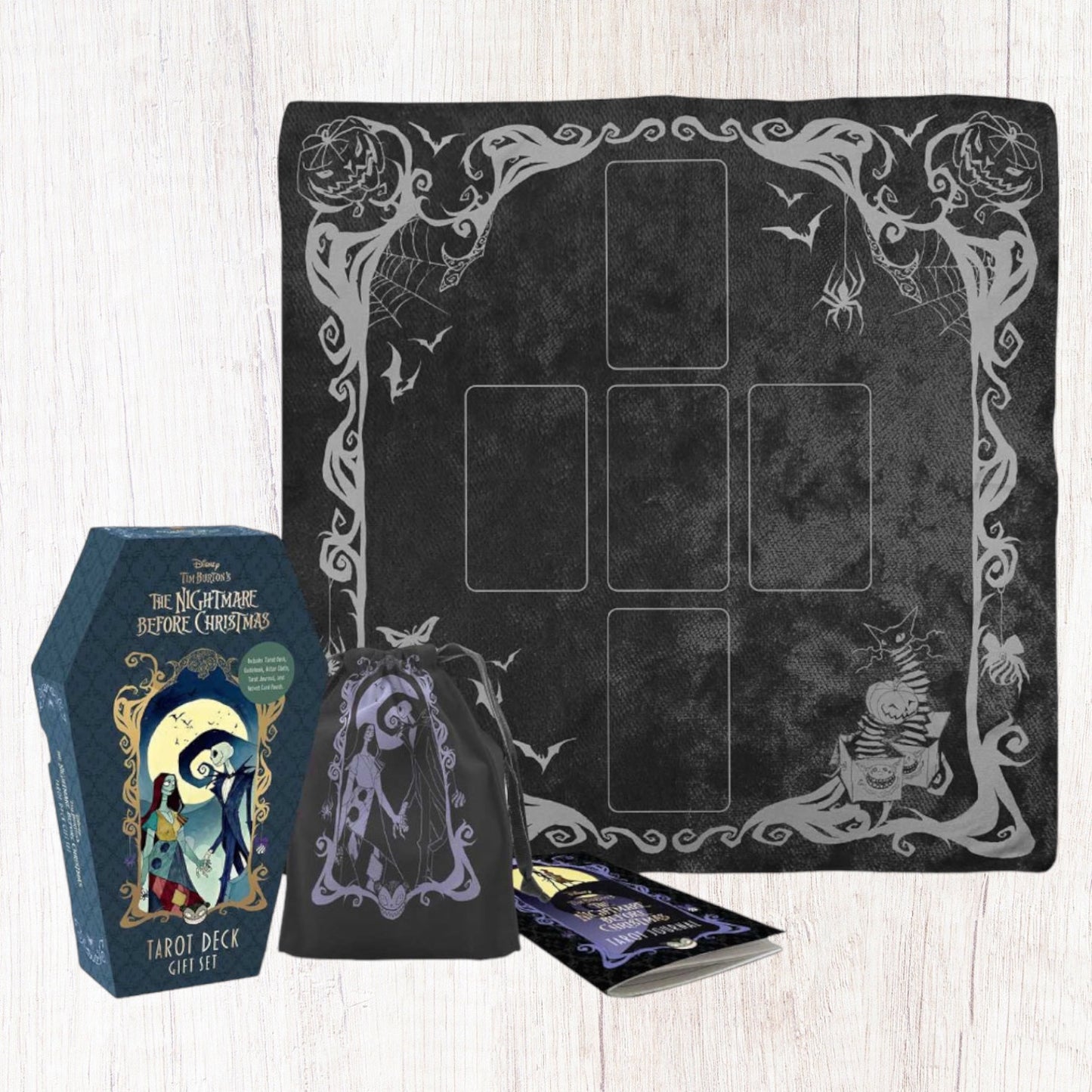 The Nightmare Before Christmas Tarot Deck Gift Set Official Deck