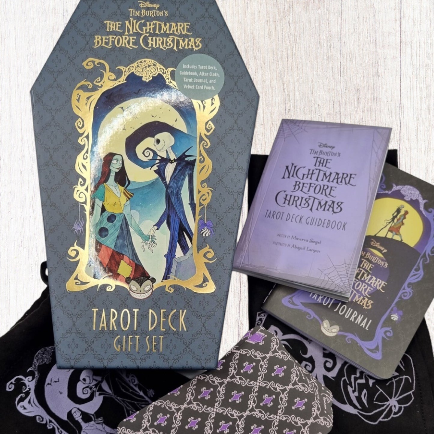 The Nightmare Before Christmas Tarot Deck Gift Set Official Deck