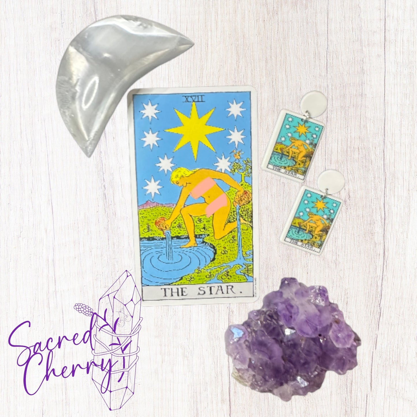 Rider-Waite Tarot Earrings