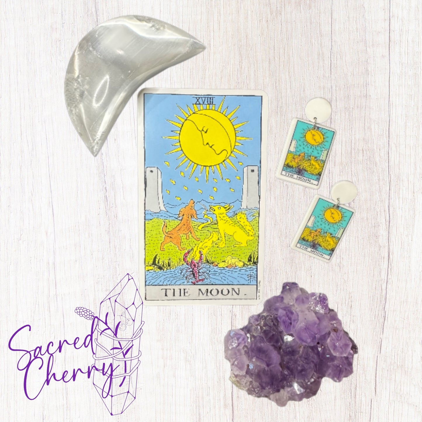 Rider-Waite Tarot Earrings