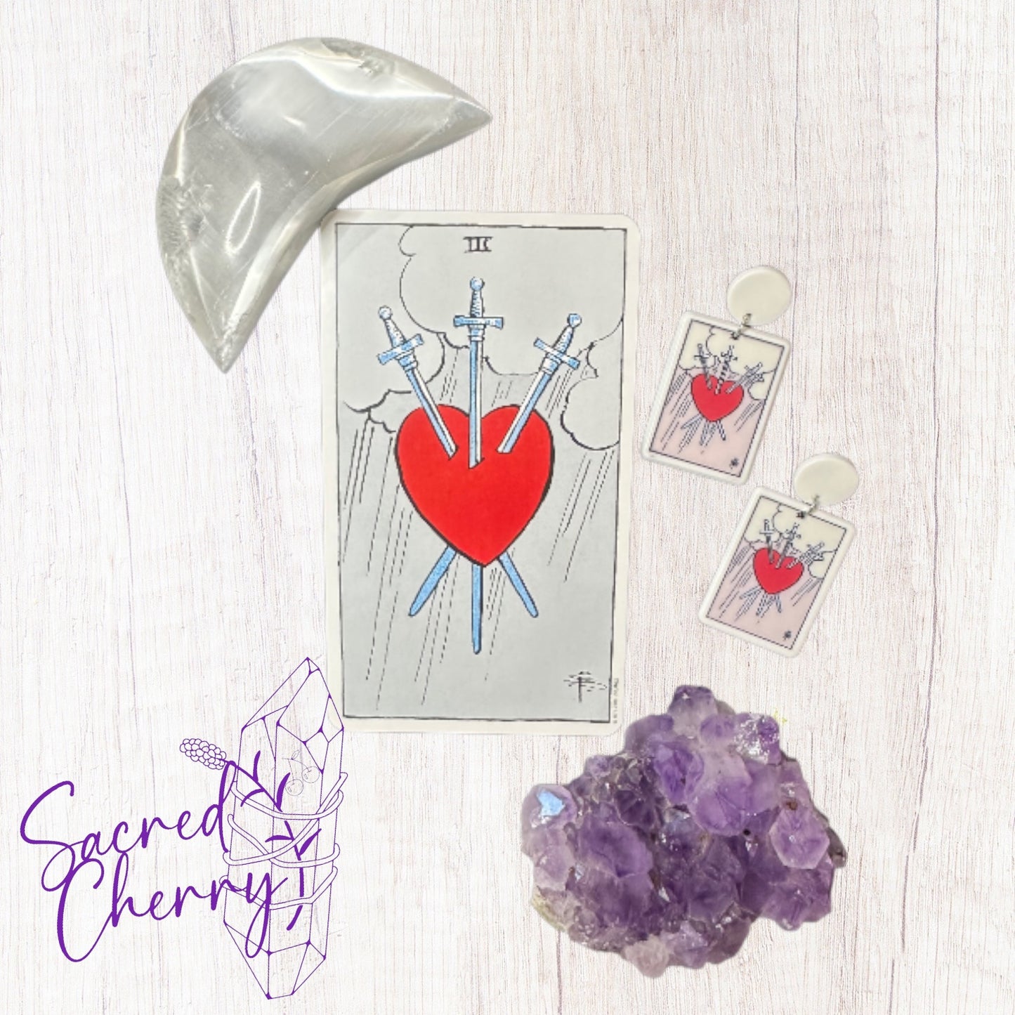 Rider-Waite Tarot Earrings