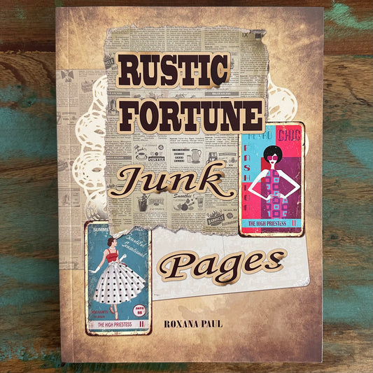 Rustic Fortune Junk Pages Journal