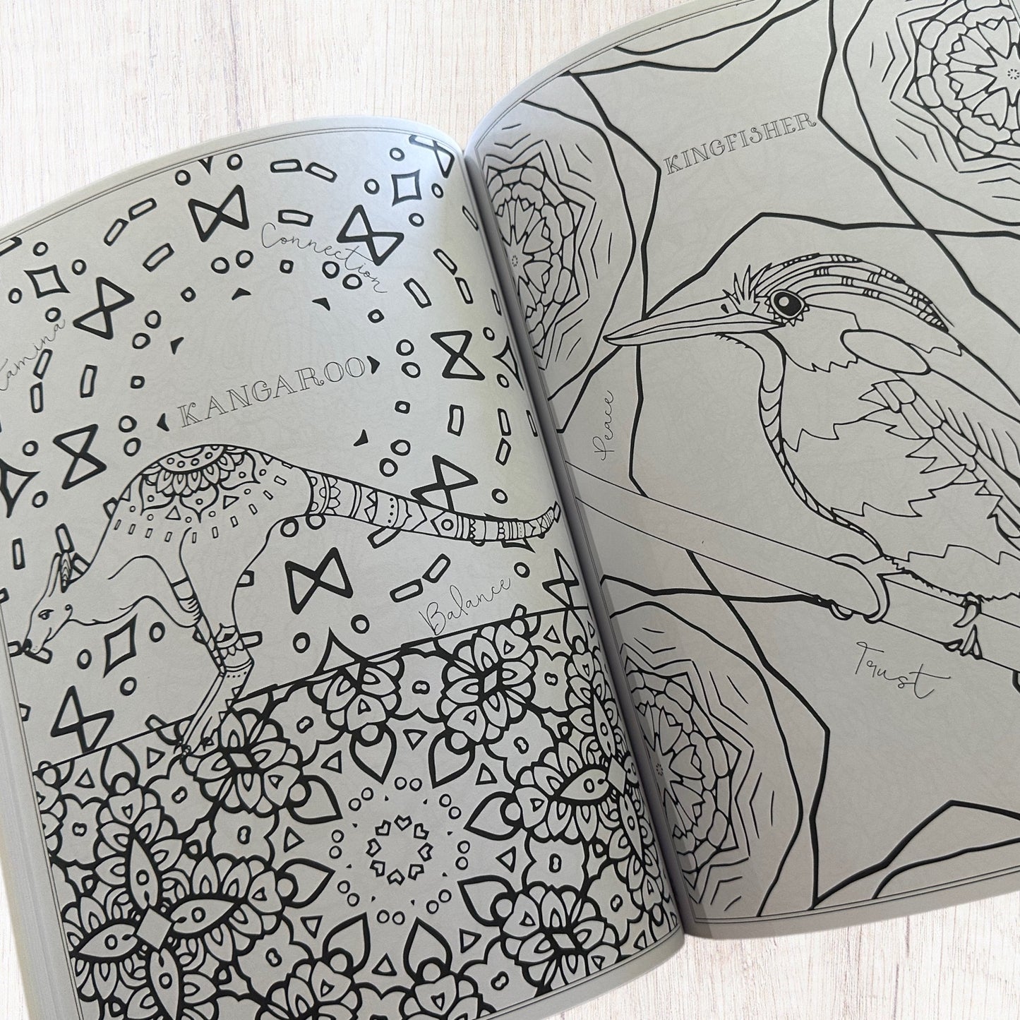 Spirit Animal Colouring Book