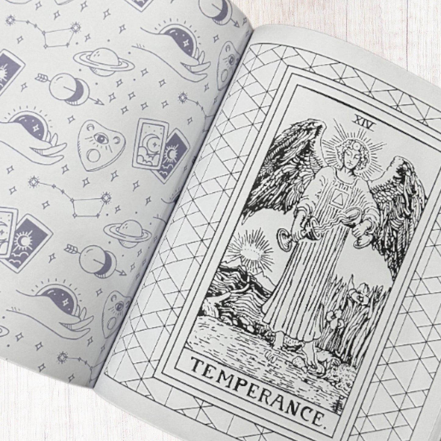 Tarot Colouring Book