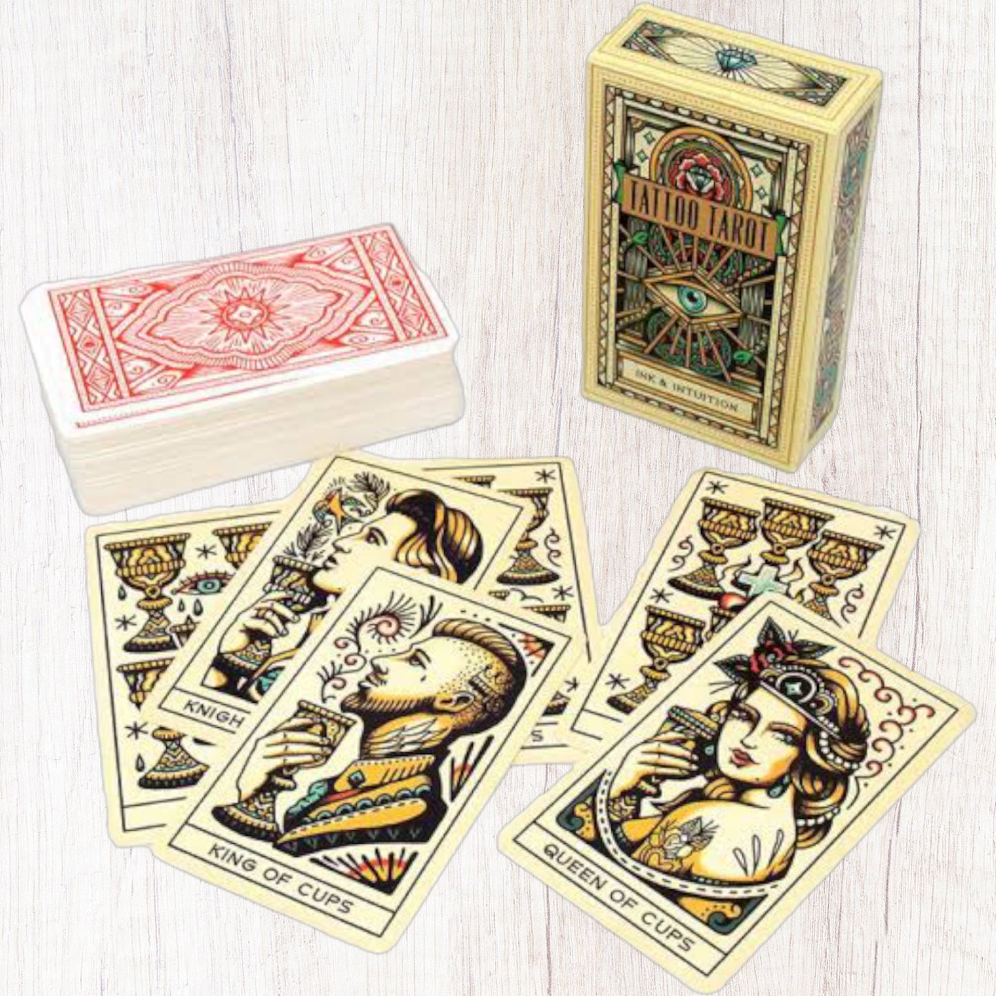 Tattoo Tarot Ink & Intuition Tarot Deck