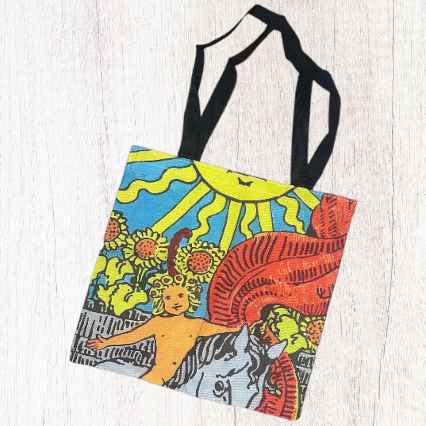 Tarot Shopper Tote: The Sun