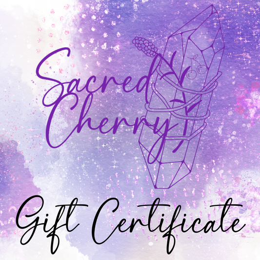 Sacred Cherry Gift Certificate