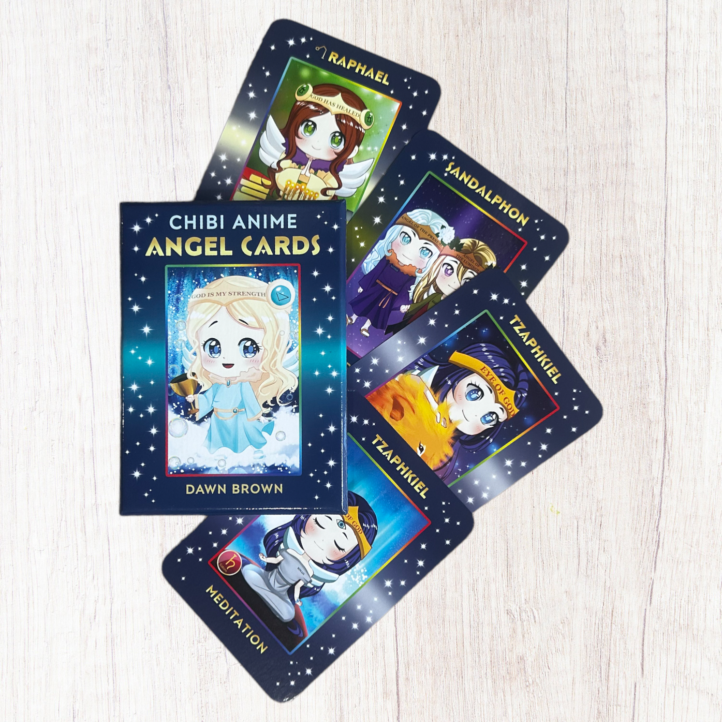 Chibi Anime Angel Cards