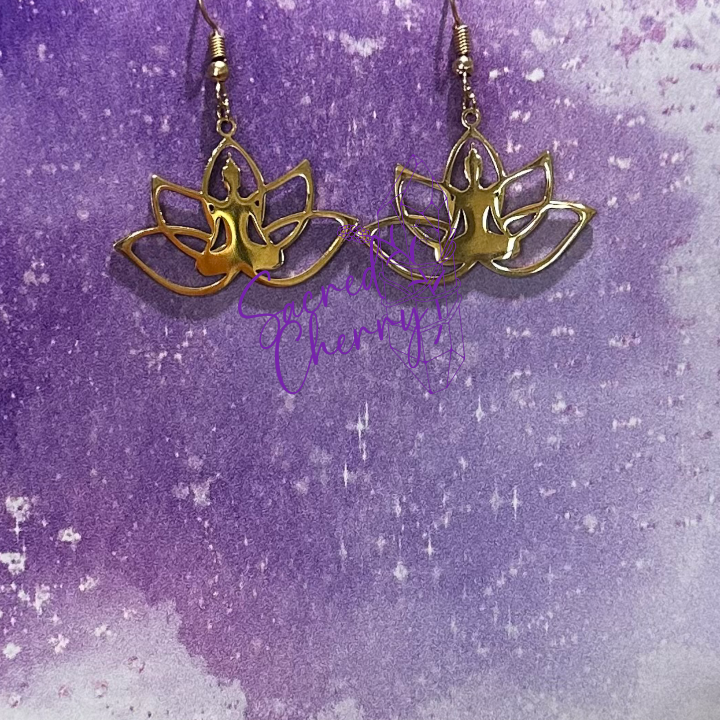 Yoga Namaste Earrings